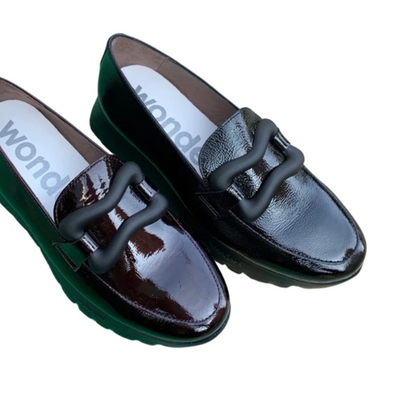 WONDERS loafer in Burgundy 40 NWT - Picture 9 of 11